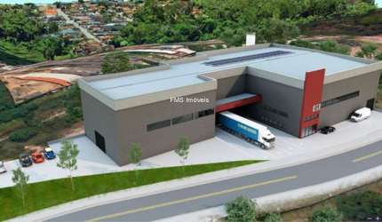 Galpão em Itapecerica da Serra-SP, Bairro Embu Mirim: 4 banheiros, 15 vagas, 2.300m²