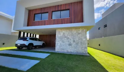 Casa nova em Alphaville Litoral Norte!!