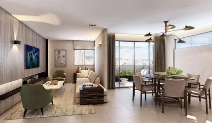 Apartamento à venda, 4 quartos, 2 suítes, 3 vagas, Funcionários - Belo Horizonte/MG