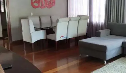 AMPLO APARTAMENTO 3 QUARTOS (180M²), SEMI MOBILIADO