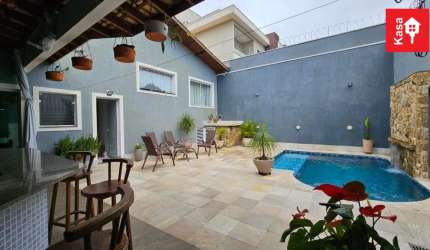 Casa com 3 quartos à venda na Rua dos Sabiás, 56, Parque dos Pássaros, São Bernardo do Campo por R$ 2.700.000
