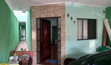 Sobrado para Venda em Santo André, Jardim Alzira Franco, 3 dormitórios, 1 suíte, 1 banheiro, 2 vagas