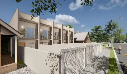 CASA GEMINADA no JARDIM SOFIA com 2 quartos para VENDA, 81 m²