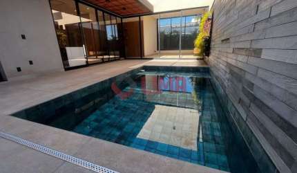CONDOMINIO ALPHAVILLE, BAURU/SP, CASA NOVA, TERREA, AUTOMAÇÃO COMPLETA