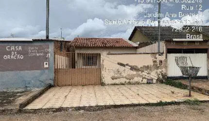 Oportunidade Única em SANTO ANTONIO DO DESCOBERTO - GO | Tipo: Casa | Negociação: Venda Direta Online  | Situação: Imóvel