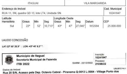 Oportunidade Única em ITAGUAI - RJ | Tipo: Terreno | Negociação: Venda Online  | Situação: Imóvel