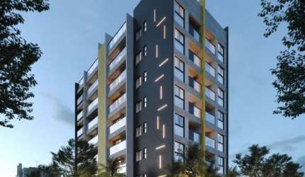 Walk Brigadeiro. Para investimento ou moradia. Apartamento com 1 dormitório à venda, 32 m² por R$ 426.043 - Mercês - Curitiba/PR