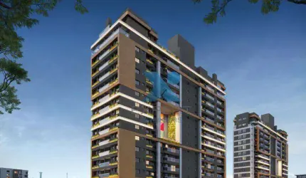 Apartamento com 2 dormitórios à venda, 68 m² por R$ 896.354,03 - Bigorrilho - Curitiba/PR