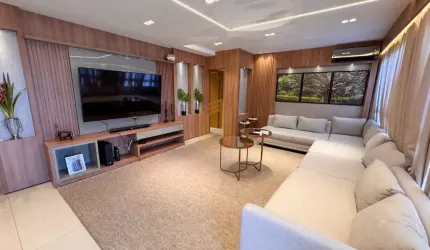 Apart. mobiliado 169m2 - 3 suites