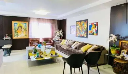 Apartamento com 3 suítes sendo 1 master - Edifício Beverly Hills - Bairro Popular - Próximo da Praça