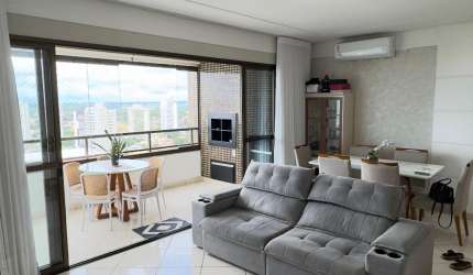 Apartamento com 3 suítes e churrasqueira na sacada - Próximo do Parque Mãe Bonifácia - Edifício Goiabeiras Tower