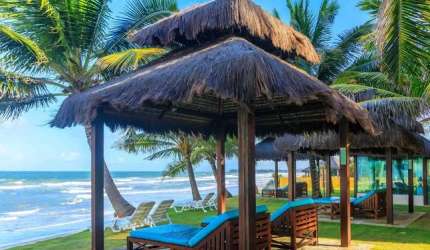 Excelente Apartamento Flat 3 Quartos á Beira Mar Praia de Maragogi / Alagoas Alta Rentabilidade