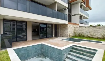 Cais Eco Residência Apartamento 4 quartos, Térreo com Piscina, em Muro Alto