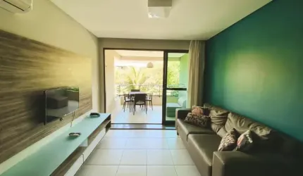 Apartamento 2 quartos, Mobiliado, Carneiros Beach Resort na Praia dos Carneiros