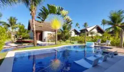 Casa mobiliada em condomínio com 3 quartos e área de lazer privada beira mar na Ipojuca - PE