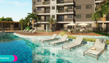 Apartamento com 2 Quartos próximo ao parque Treze de maio, com registro e TBI grátis! Santo Amaro - Pernambuco