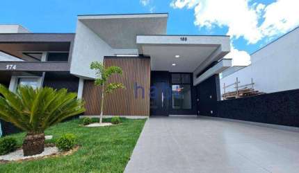 Casa com 3 dormitórios à venda, 104 m² por R$ 755.000,00 - Jardim Residencial Villagio Ipanema I	 - Sorocaba/SP