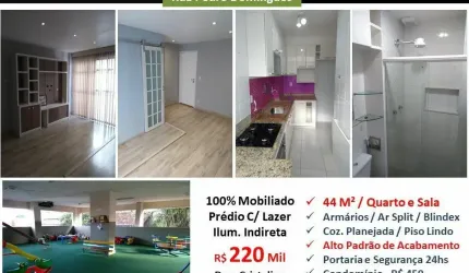 Apto Encantado Pedro Domingues 44M²