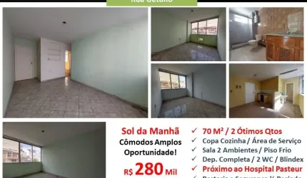 Lindo Apto Méier Getúlio 70M²