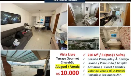 Cob Barra da Tijuca Blue Vision 220M²