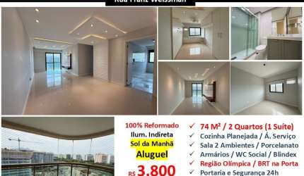 Apto Barra da Tijuca Curicica Rio 2 Green Park 74M²