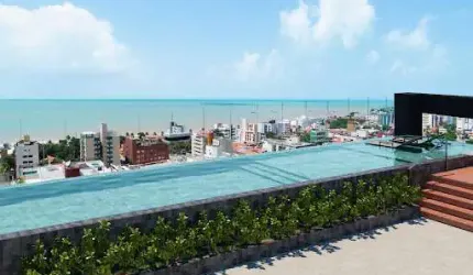 Apartamento de 60M2 com 2 quartos a 200m da Orla de Manaíra