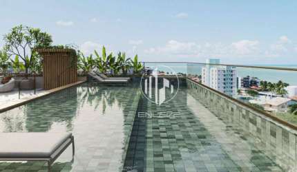 Apartamentos em Resort à Beira Mar na Praia de Areia Dourada