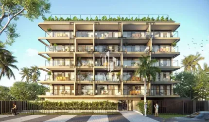 Flats na beira-mar do Jardim Oceania