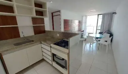 Cobertura Duplex de 120m2 com 2 Quartos e Área Privativa Vista Mar