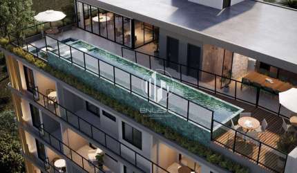 Apartamentos na planta com 02 quartos em Intermares