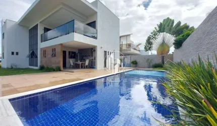 Casa de 330m2 com 4 Quartos, Toda Projetada, Lazer Privativo, Condomínio Bougainville