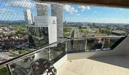 Apartamento de 280m2 com 4 Suíte + DCE, Mobiliado e Projetado