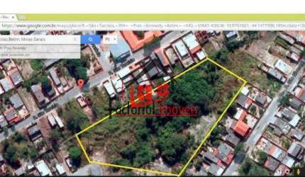 Área de 11000 m² para construtora e incorporadoras em Betim / MG