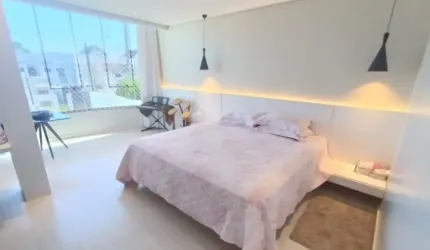 TROPICAL - 1 SUÍTE C/CLOSET, 2 QUARTOS, COZ. PLANEJ, QUINTAL, 4 VAGAS, A/C-150m²