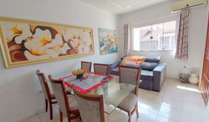 CANCELLI (Cond. Fechado) 2 QUARTOS, SALA, COZINHA PLANEJ, BWC, CHRRASQ, AREA DE SERVIÇO, 2 VAGAS, A/C-53m²