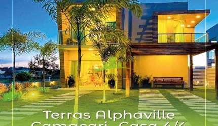 TERRAS ALPHAVILLE CAMAÇARI | Casa Duplex 4/4 | Alto padrão