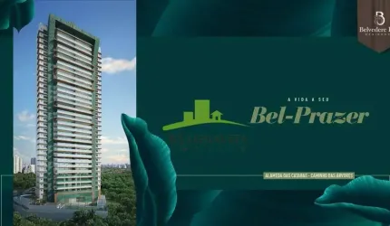 Apartamento de Luxo à Venda no Belvedere Hill, Caminho das Árvores, 210m², 4 Suítes, Gabinete, Varanda Gourmet, 4 Vagas, Nascente, R$ 3.200.000,00