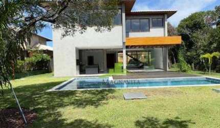 Casa a Venda Praia do Forte | Cond. Ilhas dos Pássaros | 360m² | 05 suítes | master com 40m²|  Living | Piscina | 6 vagas | Praia do Forte