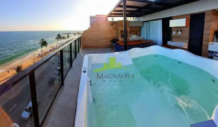 Apartamento no House Barra, terraço com jacuzzi, 2 quartos (1 suíte), 75m², vista mar permanente, R$ 1.799.000,00