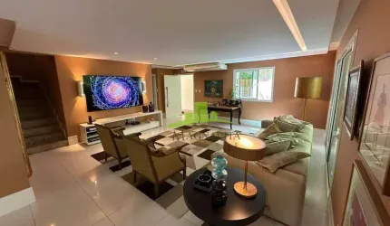 Casa à Venda no Condomínio Jardim Botânico, Patamares, 332m², 5 Quartos, 4 Suítes, Energia Solar, Piscina, Área Gourmet, Alto Luxo, R$ 3.550.000,00