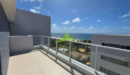 Edifício Ilha de Pharos. Cobertura Duplex à Venda. Vista Mar, Stella Maris, Pedra do Sal, 127m², 3/4, 2 Suítes, Varanda Gourmet. R$ 1.130.000,00