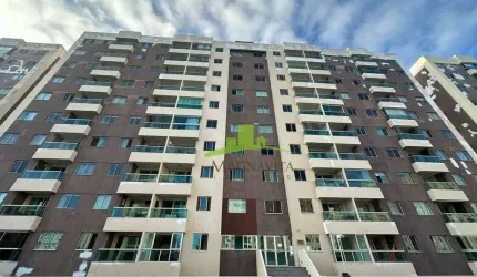 Apartamento à Venda no Condomínio Torres do Atlântico, 56m², 2/4, 1 Suíte, Varanda, Infraestrutura Completa. Excelente localização. Lauro de Freitas
