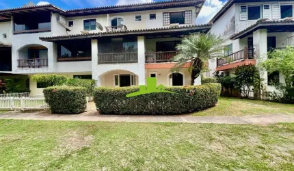 MARINA RIVERSIDE. Apartamento Térreo 3 Quartos à Venda 115m², Garden Amplo, 2 Suítes, Nascente, Área Gourmet, Condomínio Completo. Lauro de Freitas