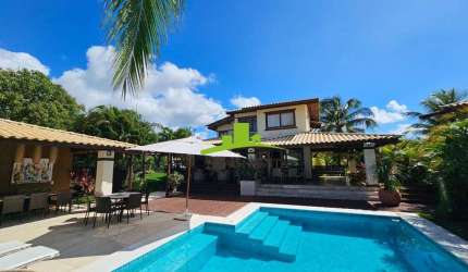 RESERVA IMBASSAÍ. Casa de Praia à Venda no Alto das Bromélias, 453m², 4 Suítes, Piscina Privativa, Espaço Gourmet, Porteira Fechada. Litoral Norte