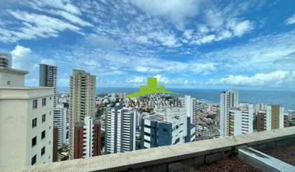 Provence Horto. Apartamento Duplex à venda ou locação no Horto Florestal, 185m², 3 suítes, Alto Padrão, Vista Mar permanente, Varanda Gourmet, 3 Vagas