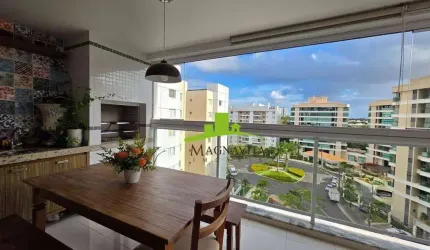 Reserva Alphaville. Apartamento à Venda no Alphaville 1, 132m², 4 Quartos, 2 Suítes, Escritório, Varanda gourmet, 2 Vagas. Infraestrutura Completa