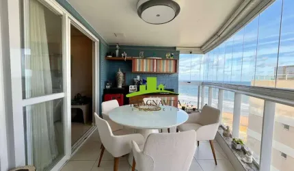 Acqua Marine Residences. Apartamento à venda Jardim Armação, 96m², 3 quartos, 2 suítes, Varanda gourmet, Vista Mar, 2 vagas e Lazer Completo