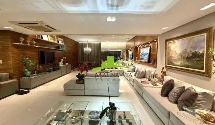TOP HILL. Apartamento à Venda no Horto Florestal, 210m², 4 Suítes, Vista Mar, Varanda Integrada, Reformado, Porteira Fechada Opcional. Privacidade!