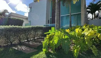 Alphaville II. Casa Alto Padrão à venda com 4 suítes, 502m², Área gourmet, Energia Solar, Pé direito duplo, Finamente Decorada. Pronta para Morar!