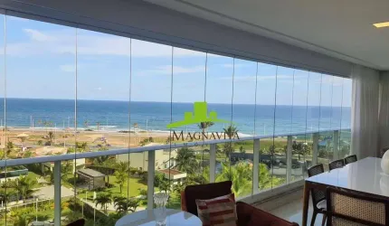 HEMISPHERE 360°. Apartamento Alto Luxo à venda, 165m², 4 quartos, 3 suítes, Varanda Gourmet, Vista Mar, Nascente total, 3 vagas, Alto Padrão Salvador